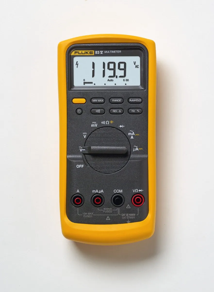 Fluke 83V/EUR Digitale Multimeter - 6000 Counts