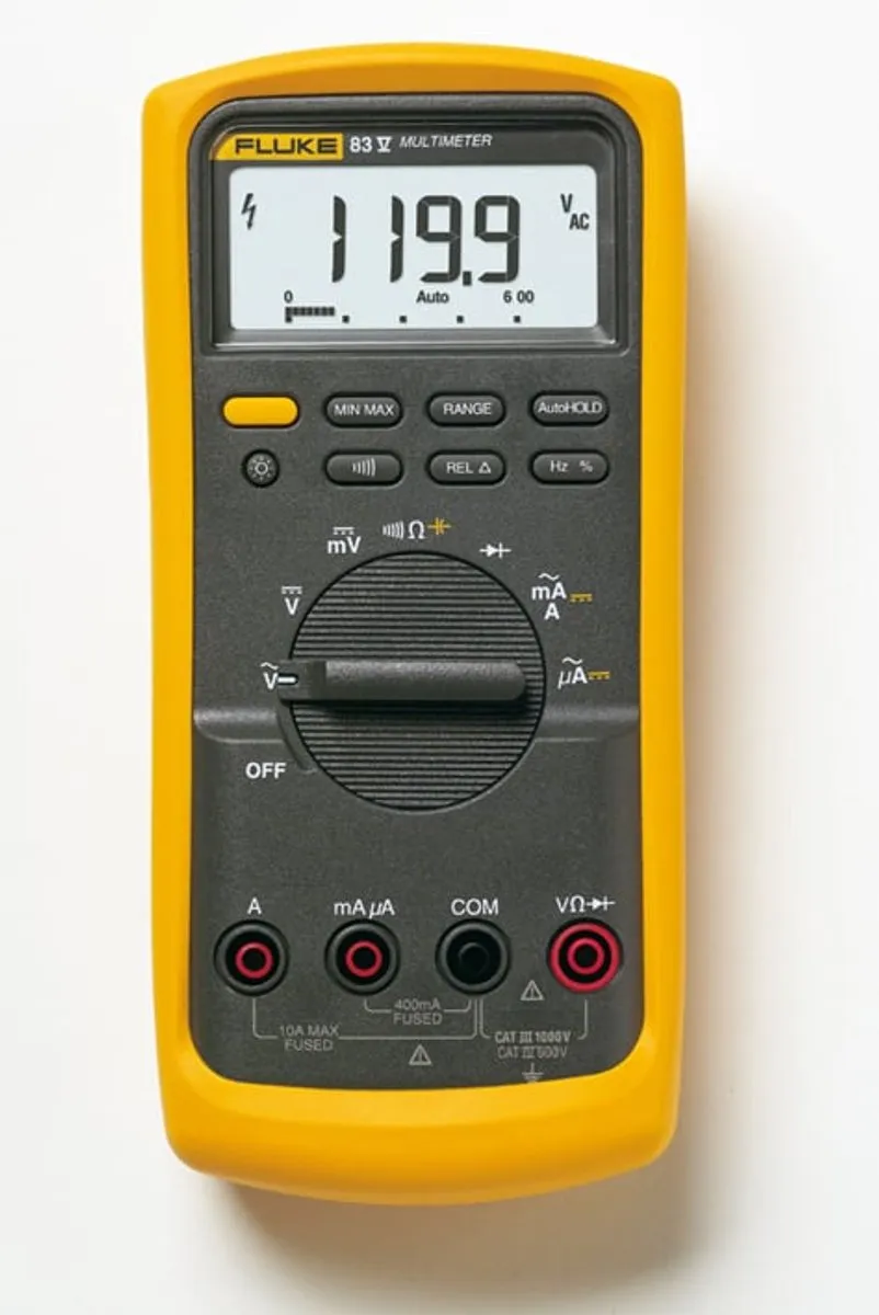 Fluke 83V/EUR Digitale Multimeter - 6000 Counts