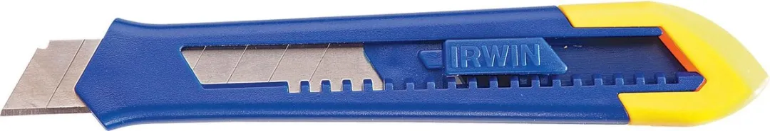 Irwin Afbreekmes 18mm - 24 Stuks - Blauw/Geel