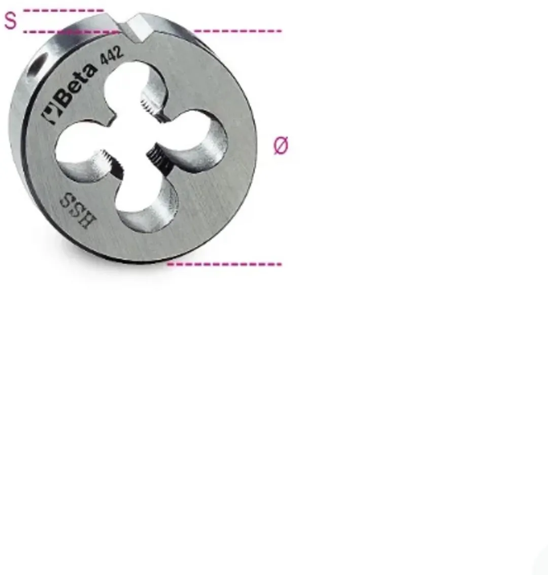 Beta HSS Ronde Matrijs 55mm