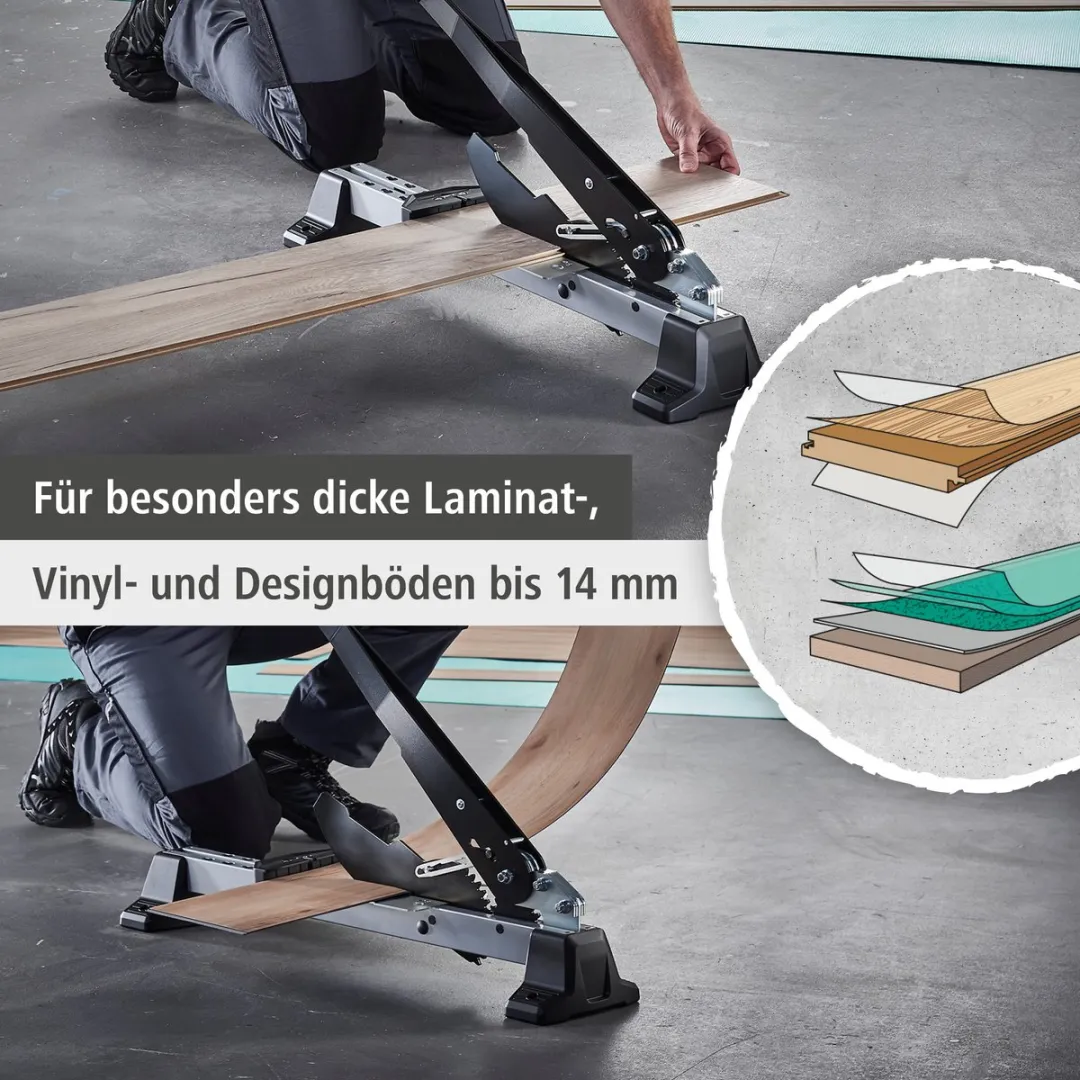Wolfcraft VLC 1000 Laminaatsnijder - 14mm - o.a. Vinyl/PVC - afbeelding 6 van 6