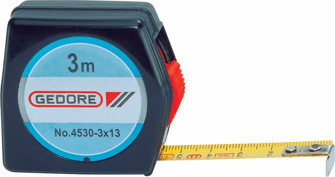 Gedore 4530-3 Rolmaat 13mm x 3m