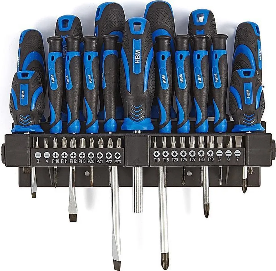 HBM 37 Delige Profi Schroevendraaier- en Bitset 7296
