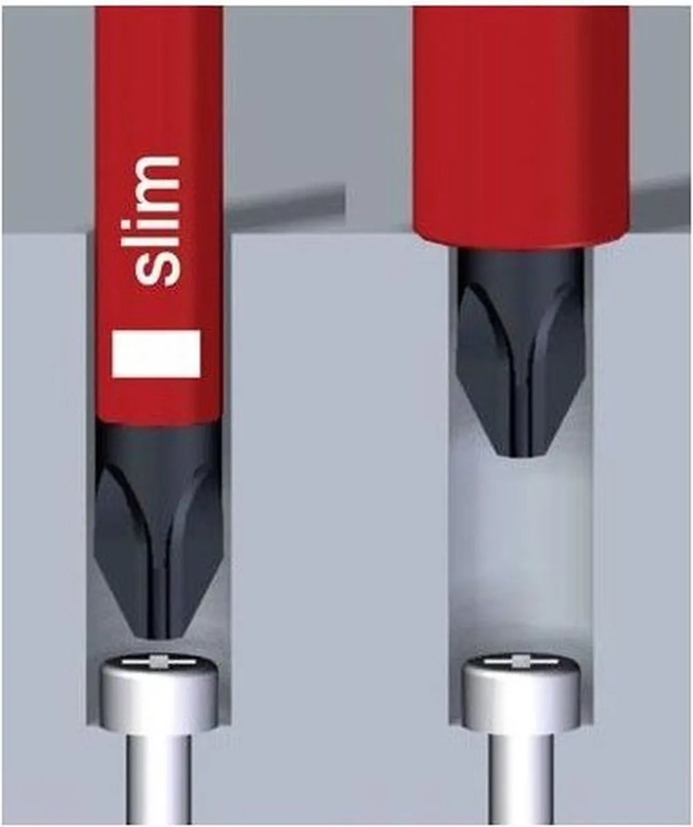 Wiha 3201K601 Schroevendraaierset - 6 Stuks - PH/PZ/SL - afbeelding 6 van 6