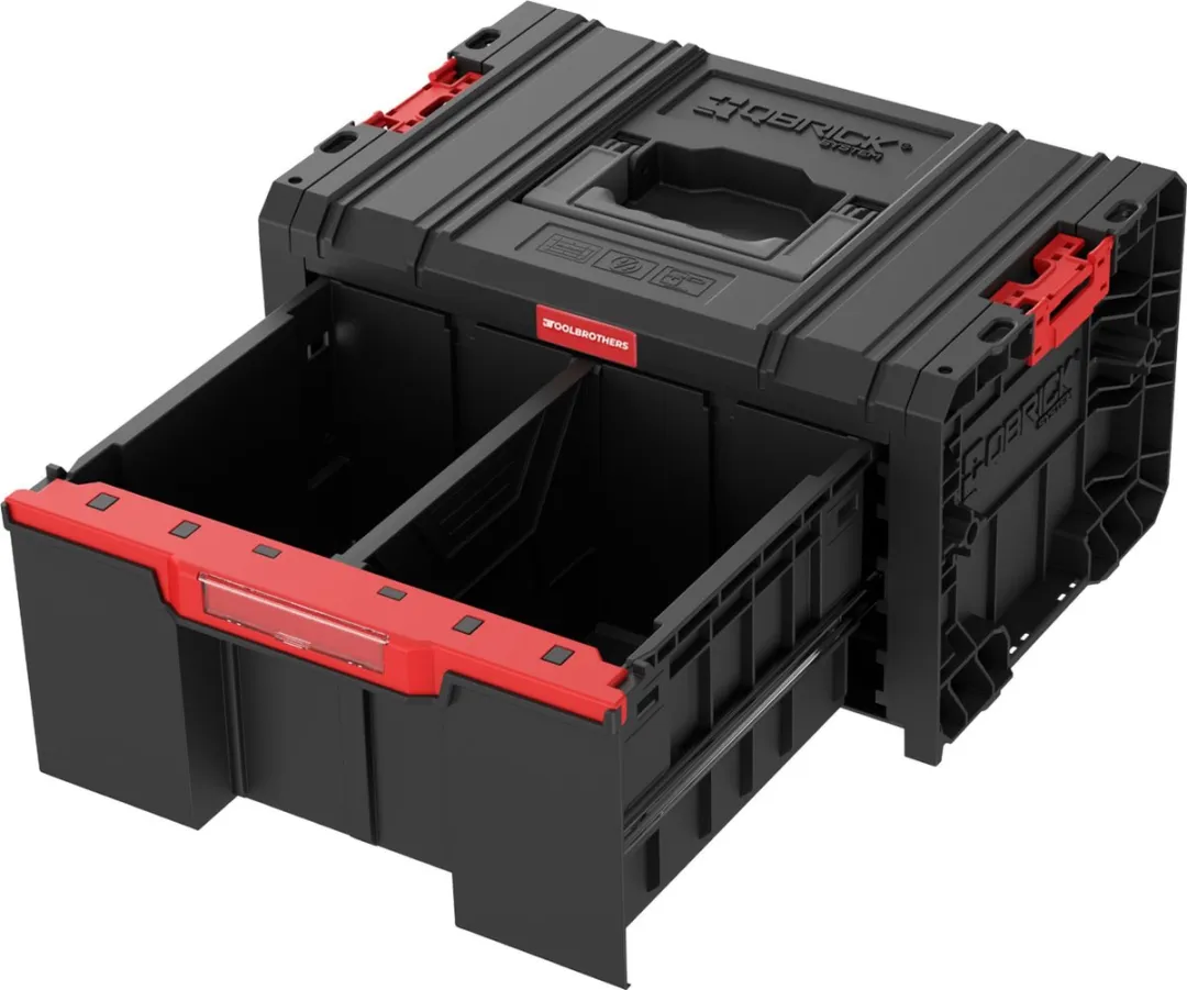 Toolbrothers RHINO L Drawer 1 ECO Basic - 12L - Rood/Zwart - afbeelding 4 van 6