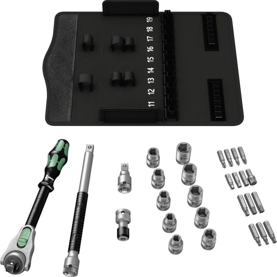 Wera Snel Ratelset 1/2" 28-delig