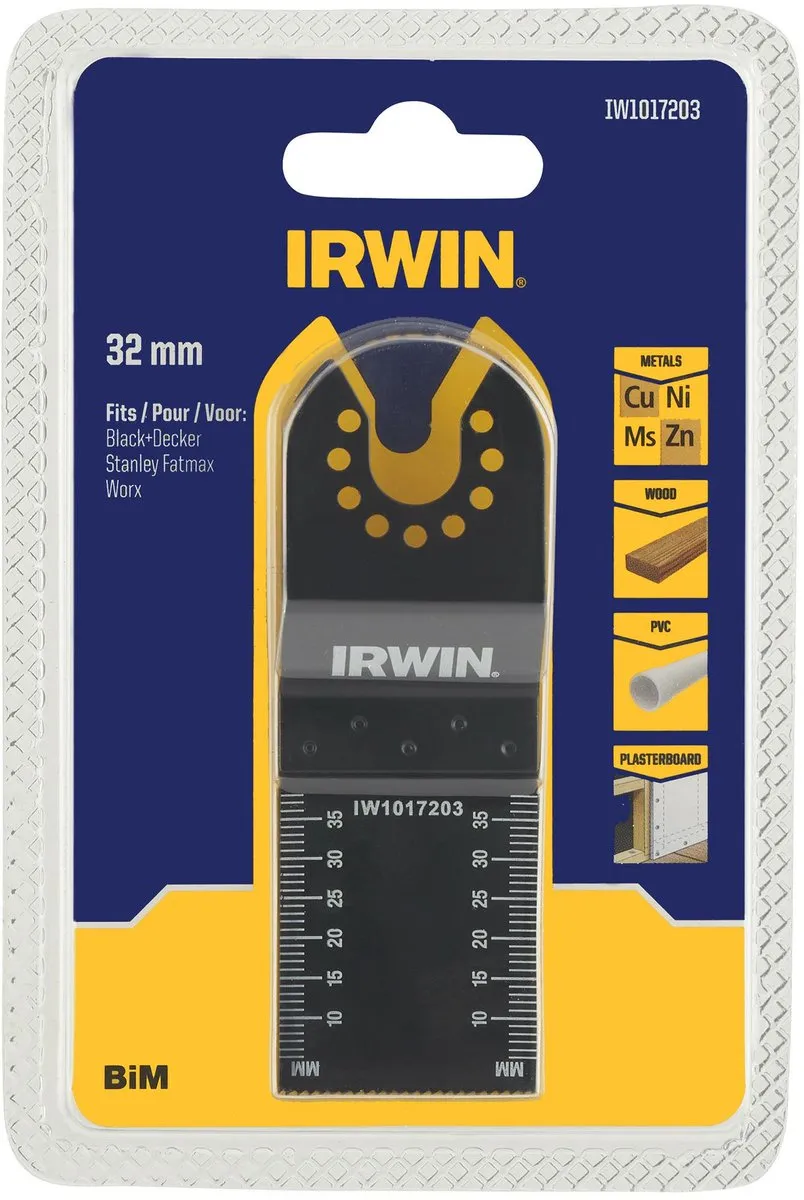 Irwin IW1017203 Oscillerend Zaagblad - 32mm - Bimetal
