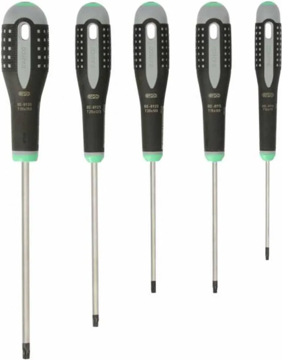 Bahco BE-9885 Schroevendraaierset Torx - 5-delig