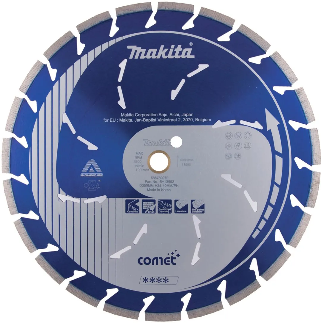 Makita B-13552 Diamantschijf 350mm