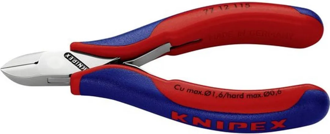 Knipex 77 12 115 Zijsnijtang Ronde kop 115mm