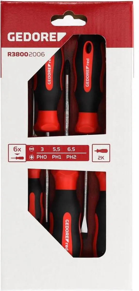 Gedore RED R38200011 Kruiskop Schroevendraaier