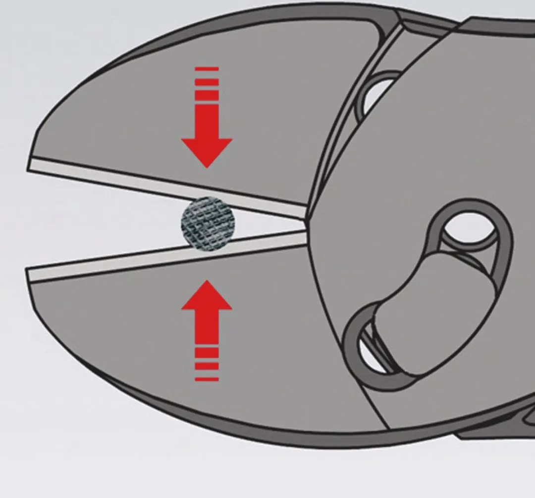 Knipex Zijsnijtang Twin-Force 180mm - afbeelding 6 van 6