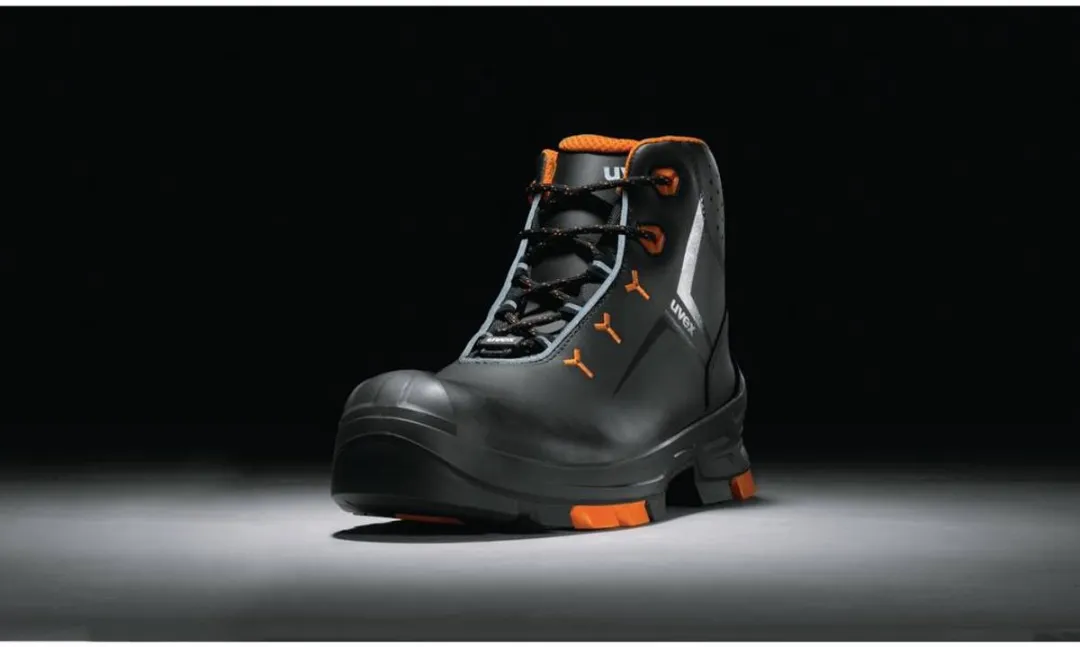 Uvex 2 Hoog 6503.2 S3 - Zwart/Oranje - Maat 40