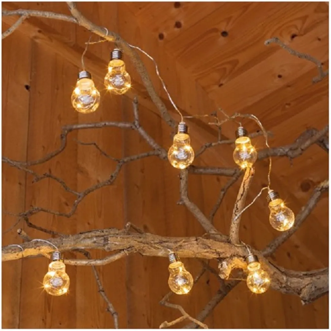 Lumineo Solar String Lights 10 Lichtpunten - Transparant