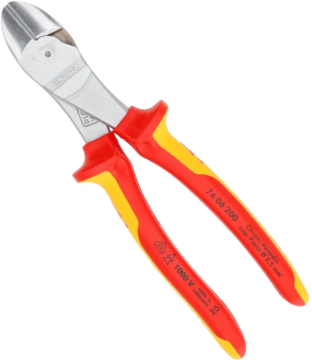Knipex 74 06 200 Kracht-Zijsnijtang VDE 200mm