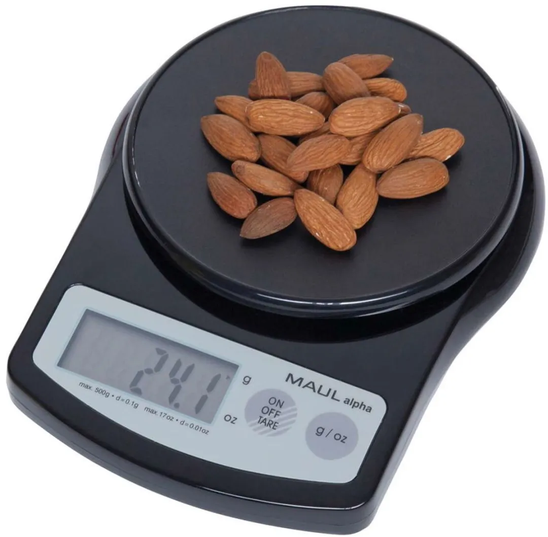 MAUL alpha Precisieweger 500g - Zwart
