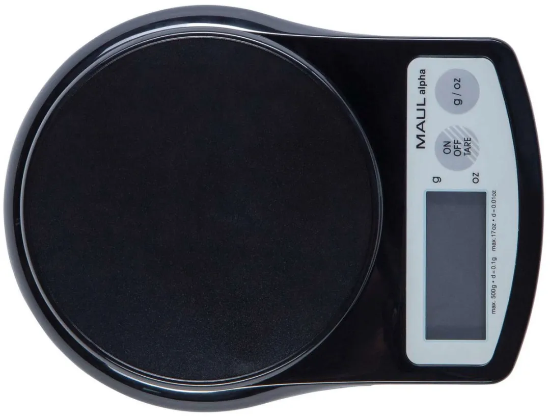 MAUL alpha Precisieweger 500g - Zwart