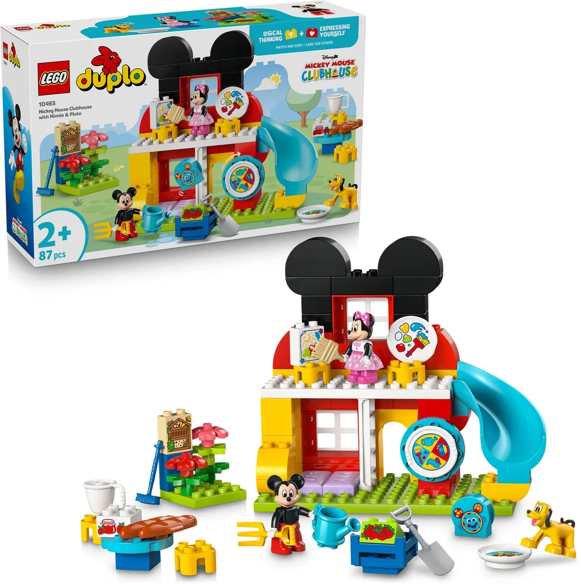 LEGO DUPLO Disney Mickey Mouse Clubhuis 10465 - 87 Stukken - 3 Figuren