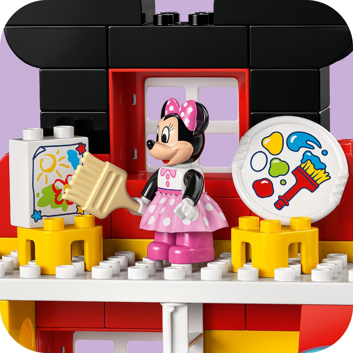 LEGO DUPLO - Disney Mickey Mouse Clubhuis met Minnie en Pluto Bouwpakket voor Kinderen - 10465