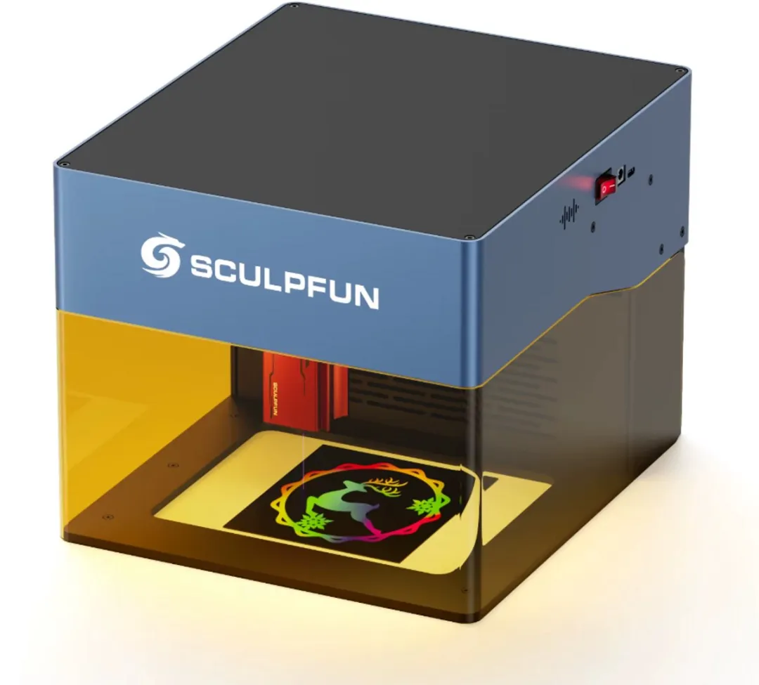 Sculpfun S9 iCube ProMax 10W - Laser Graveermachine - Graveermachine - Laser Cutter - Laser Engraver - Graveerset - Laser Snijmachine - Graveerpen