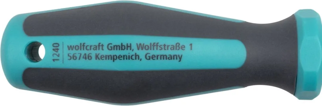 Wolfcraft Schroevendraaier Multi Bit Magnetisch 1240000 - Groen