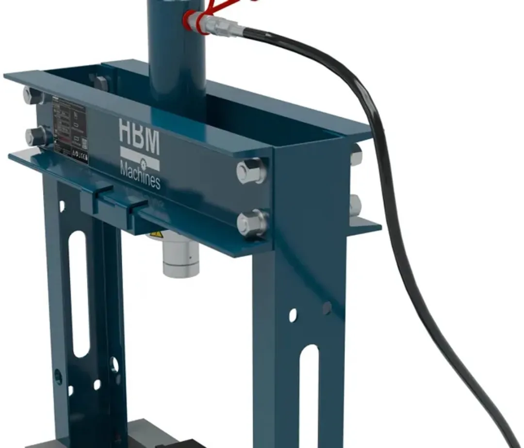 HBM Werkplaatspers 20 Ton - met Boorhamer