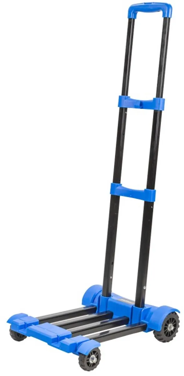 Forsage F-L013 Plateauwagen - 50kg - Opvouwbaar - Zwart/Blauw