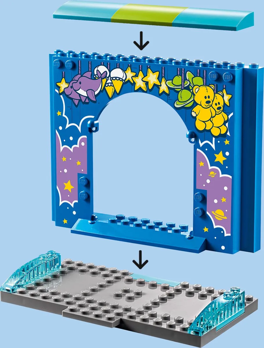 LEGO 4+ Toy Story Kermismania - 230 Stukken - 3 Minifiguren