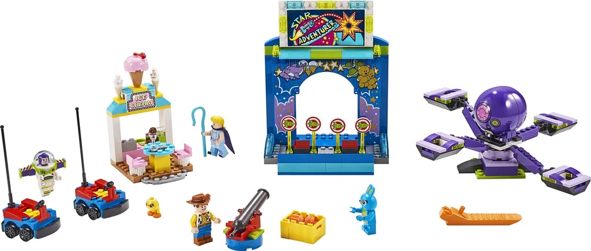 LEGO 4+ Toy Story Kermismania - 230 Stukken - 3 Minifiguren