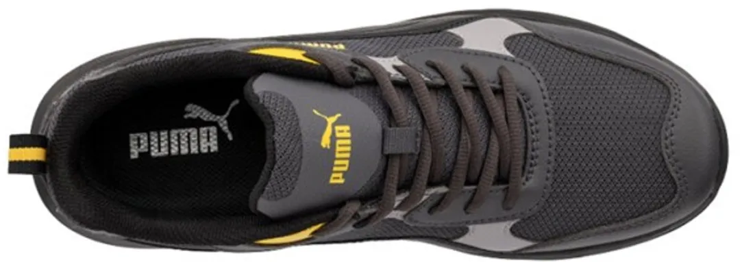 PUMA Shift Grey/Yellow Low S1PS Werkschoenen - Maat 43