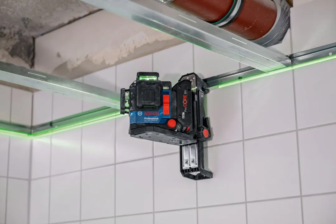 Bosch Professional DK20 Plafondklem - Zwart/Rood