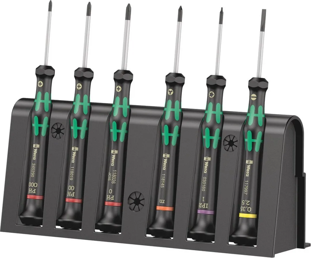 Wera 6-delige Micro Schroevendraaierset 2050/6