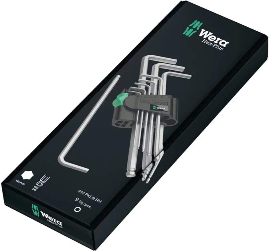 Wera 7-delige Inbussleutelset 1,5-6mm