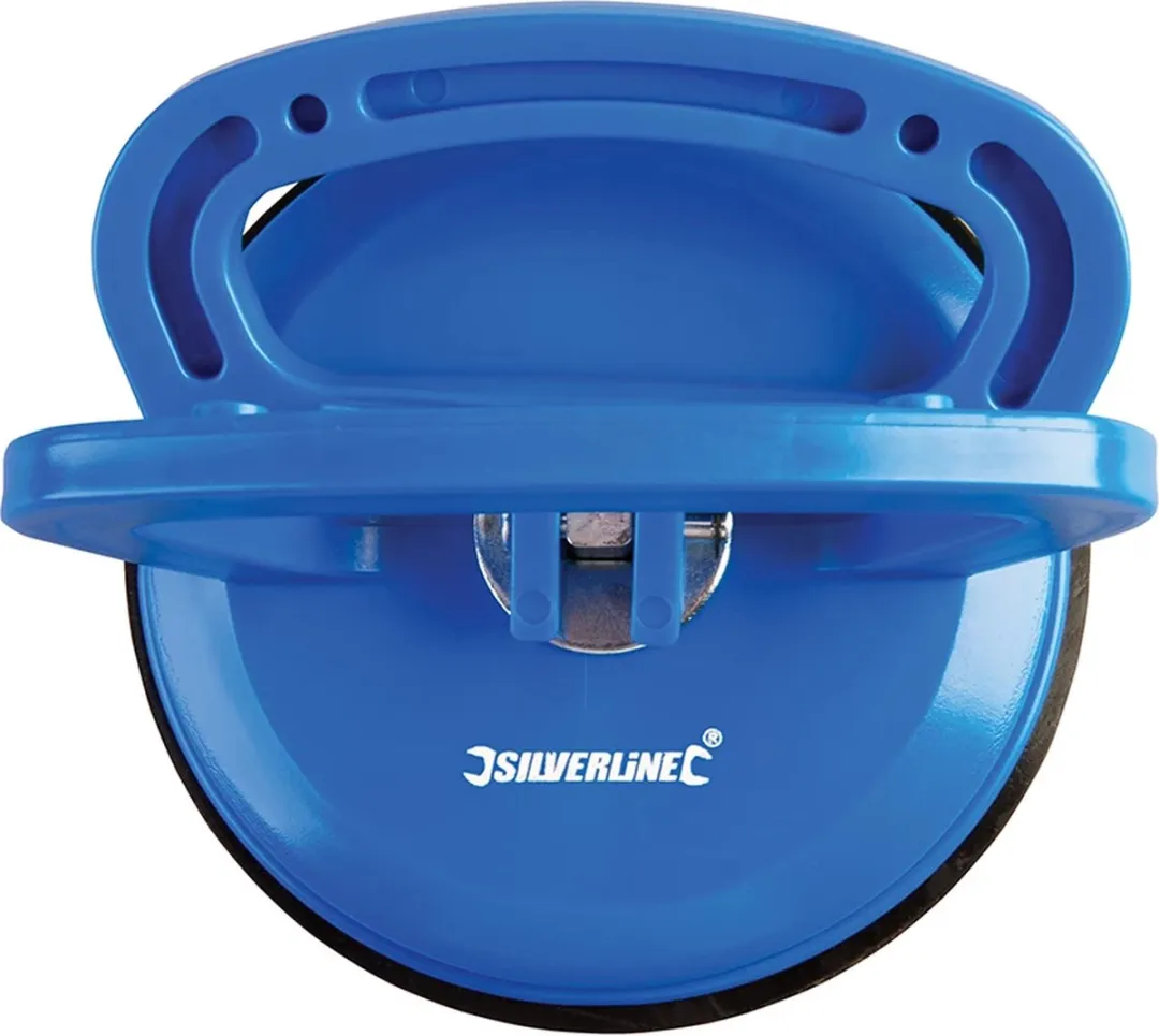 Silverline Glasdrager Vacuüm 35kg - Ø55mm
