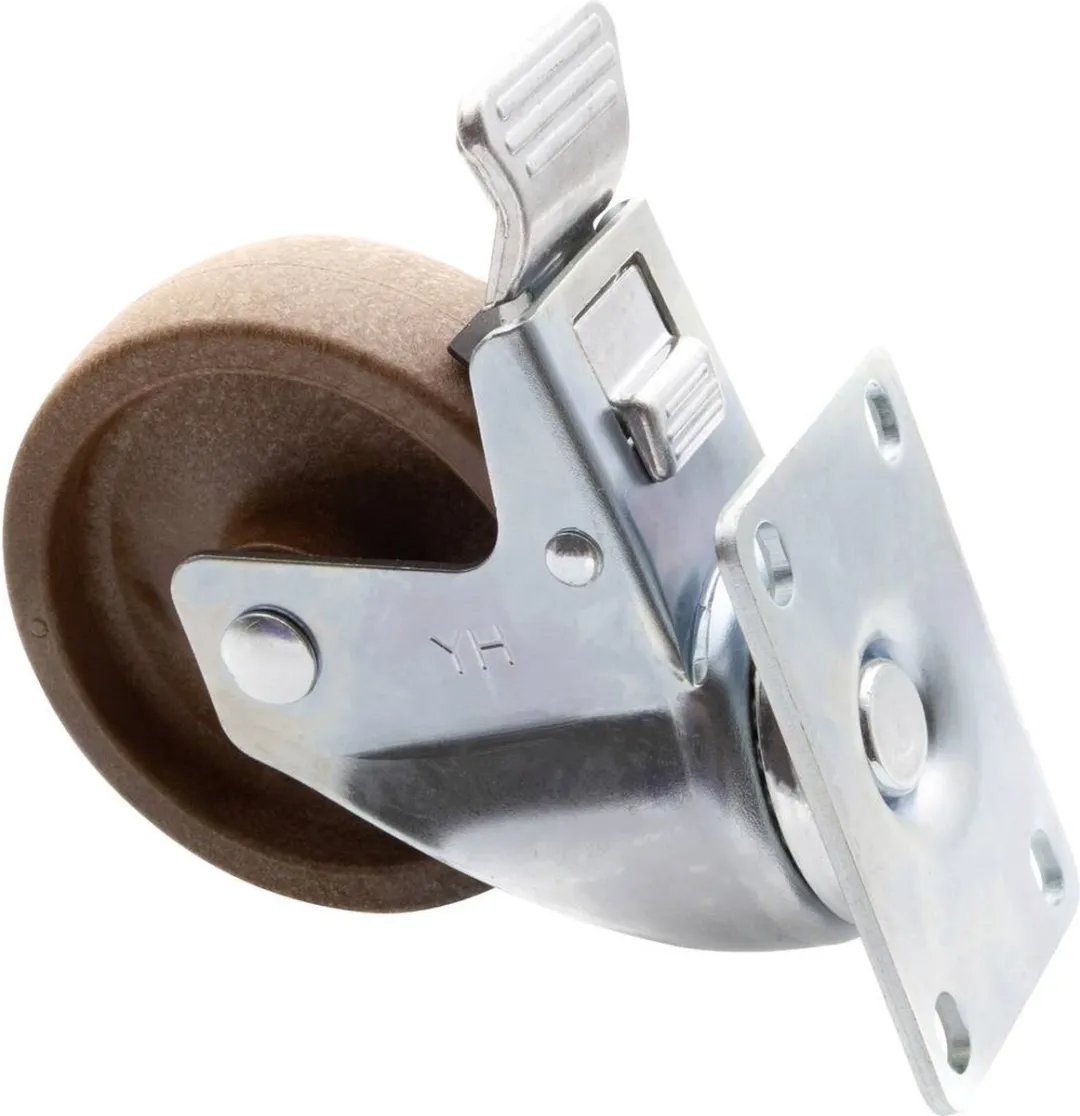 TOOLCRAFT TO-5137947 Zwenkwiel 100mm - 125kg - met rem