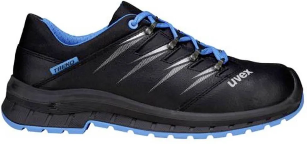 Uvex 2 Trend Laag S3 69342 - Veiligheidsschoen 45 - Zwart/Blauw
