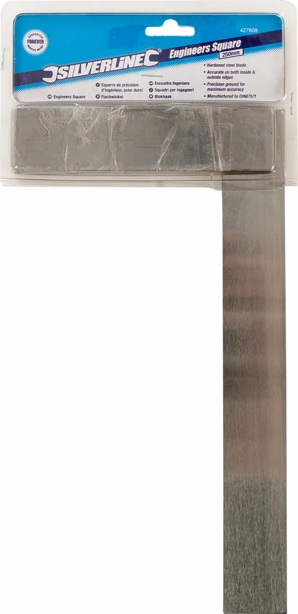 Silverline Blokhaak 250mm - Gehard Staal