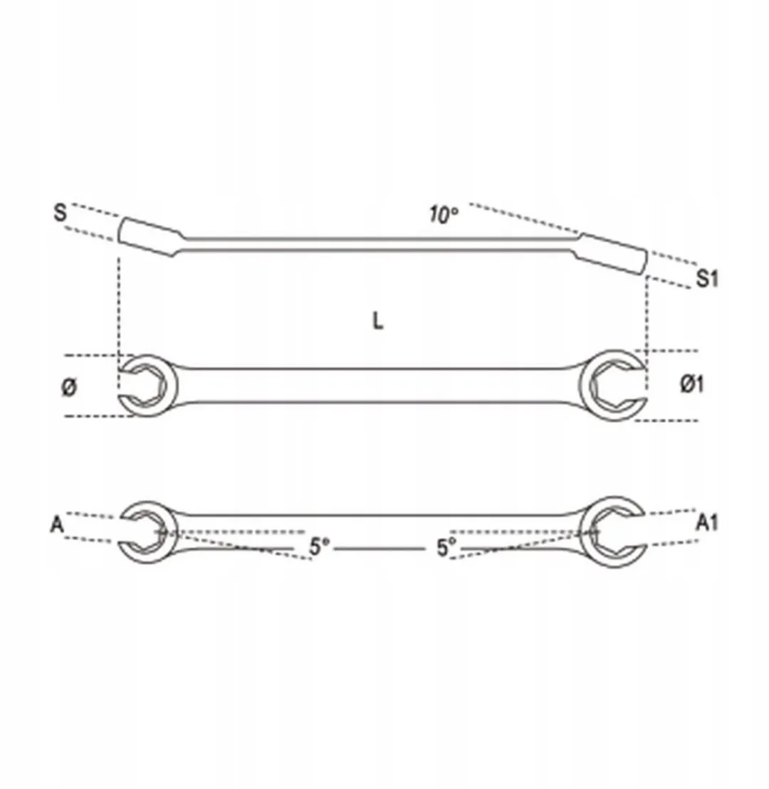 Beta Dubbel Ringsteeksleutel 22x24mm - 000940022