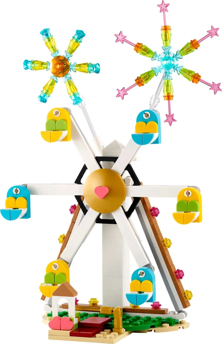 LEGO Creator 40758 Reuzenrad met Vuurwerk - 230 Stukken - Multicolor
