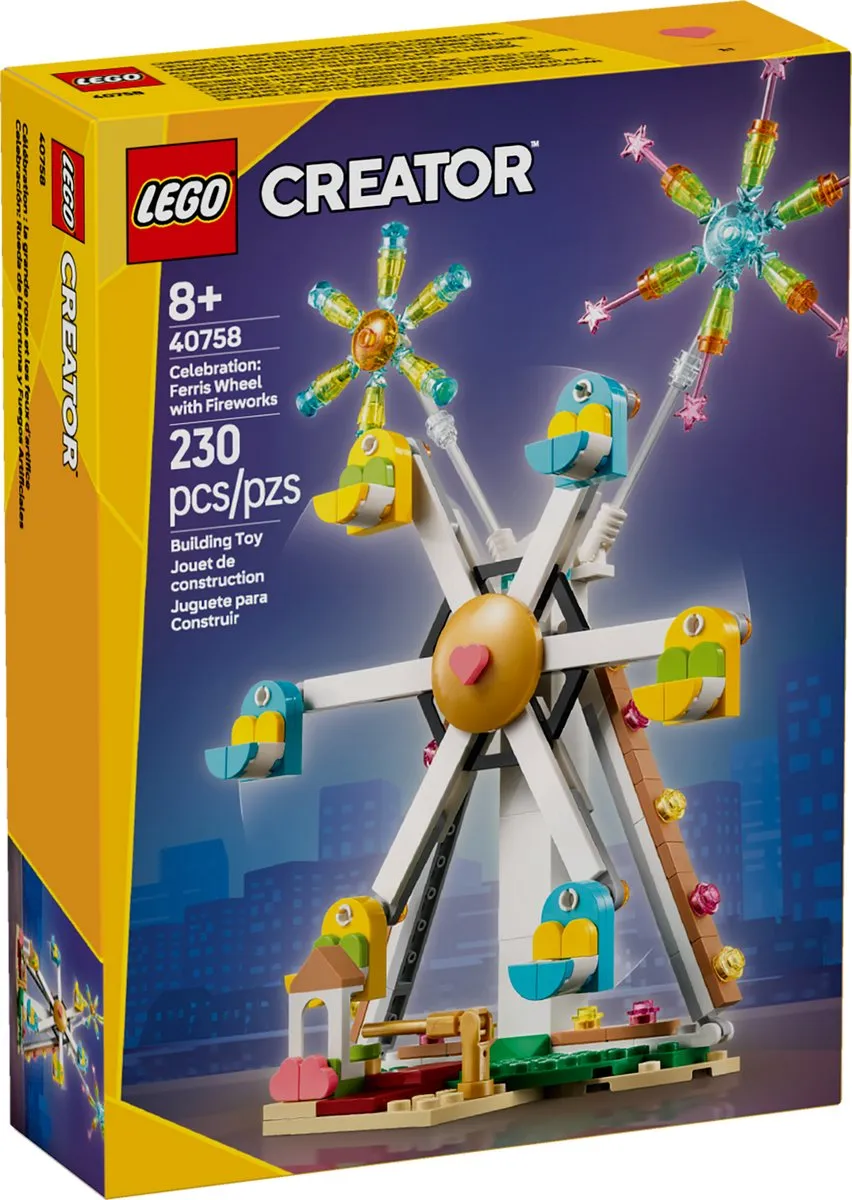 LEGO Creator 40758 Reuzenrad met Vuurwerk