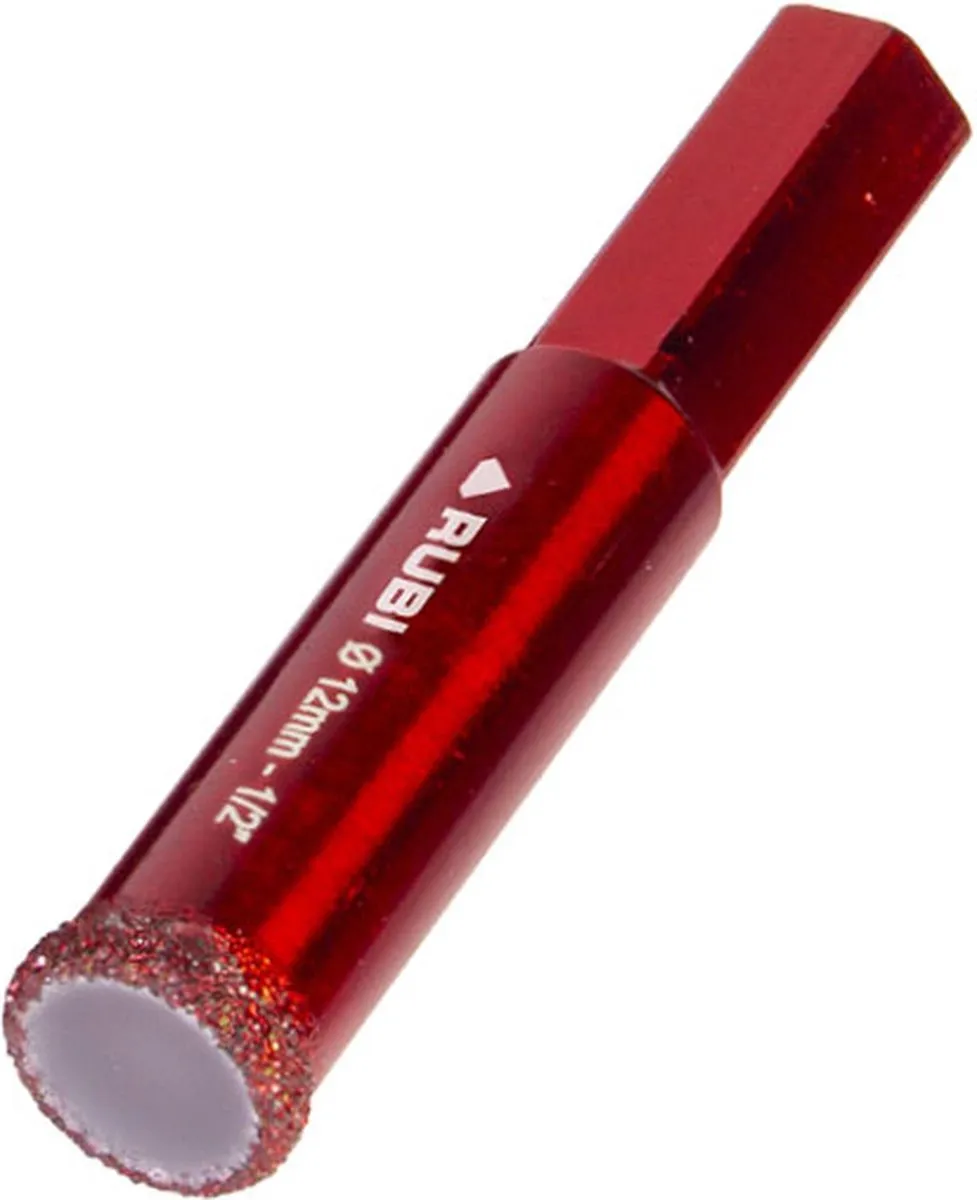 Rubi Tegelboor 12mm HEX Diamant