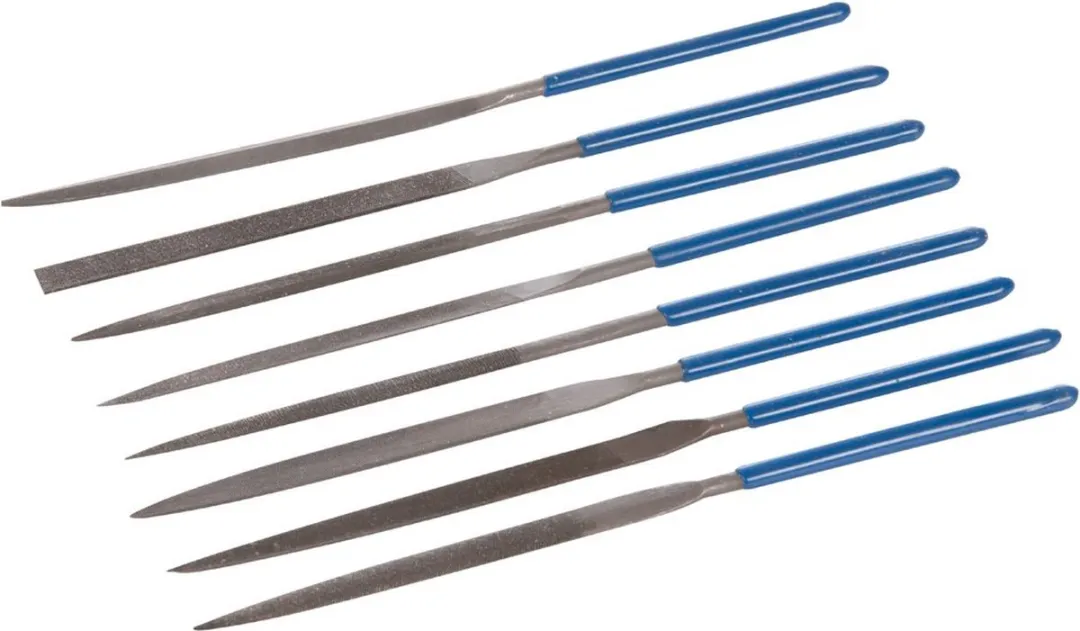 Silverline Naaldvijlenset 10-delig - Blauw