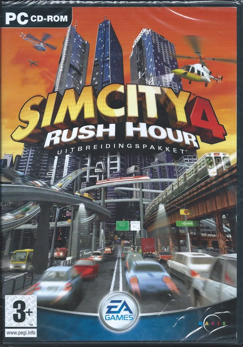 EA SimCity 4 Spitsuur (Rush Hour) - Windows