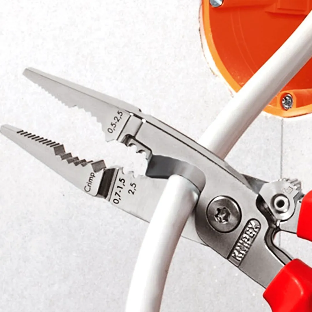 Knipex 1386200 Installatietang 200mm - Rood