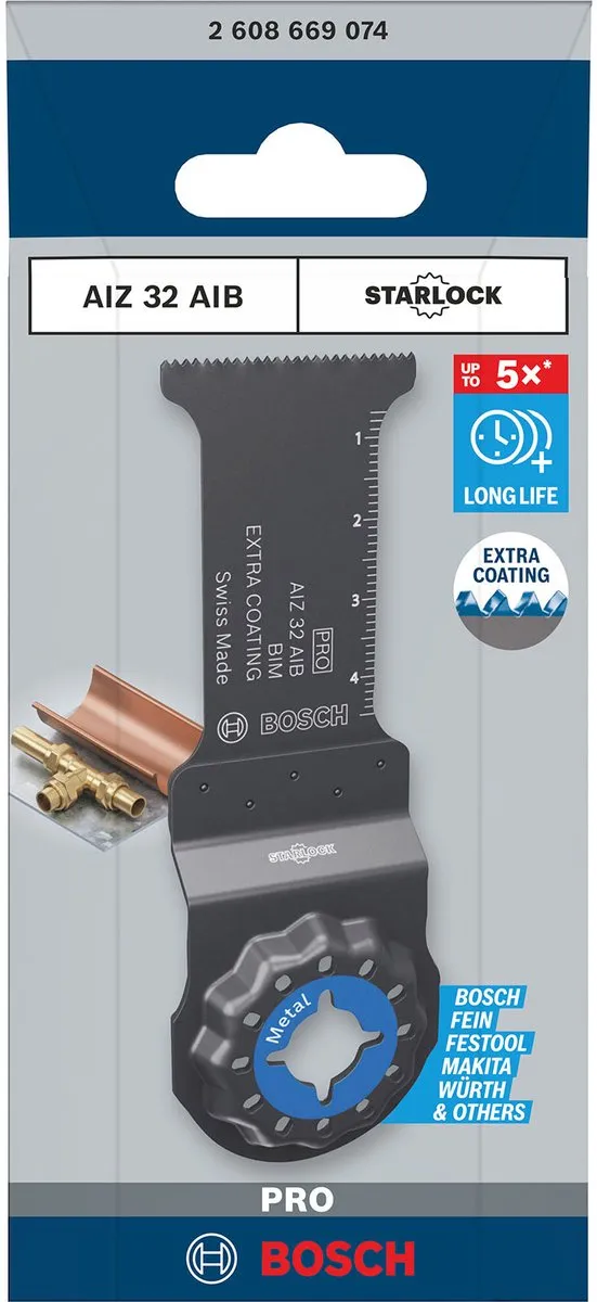 Bosch Professional PRO AIZ 32 AIB Multifunctioneel Zaagblad 32mm - Metaal