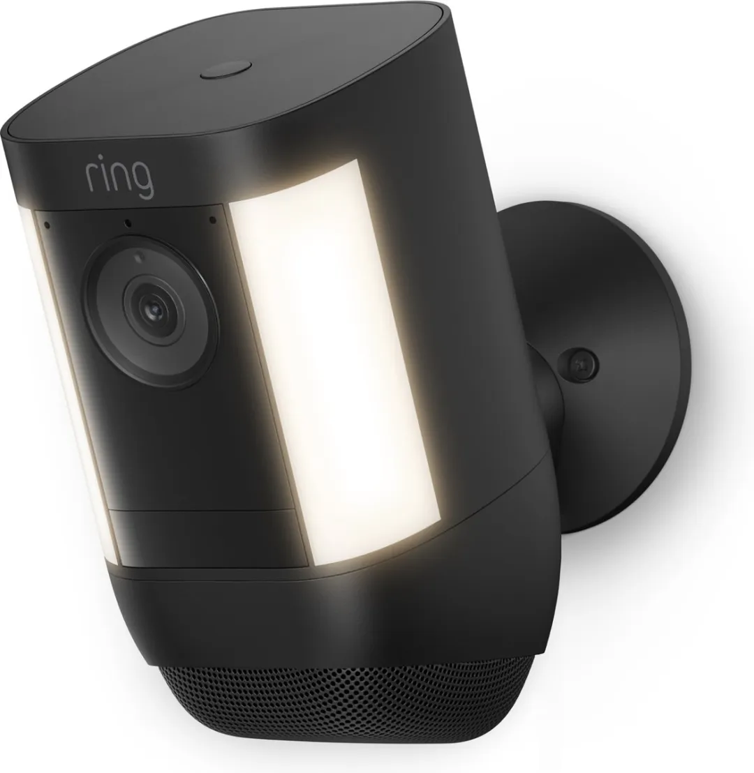 Ring Spotlight Cam Pro 2K - Beveiligingscamera - Zwart