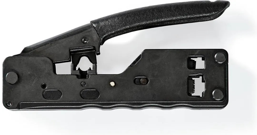 Nedis Krimptang CAT5/6/7 RJ12 - ABS/Staal - Zwart