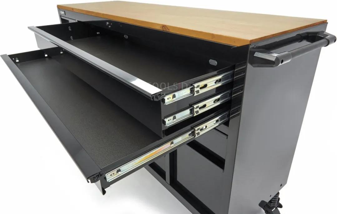 HBM Gereedschapswagen 14 Laden - 182cm - Zwart