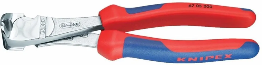 Knipex Kracht-Voorsnijtang 160mm - Rood/Zilver/Blauw