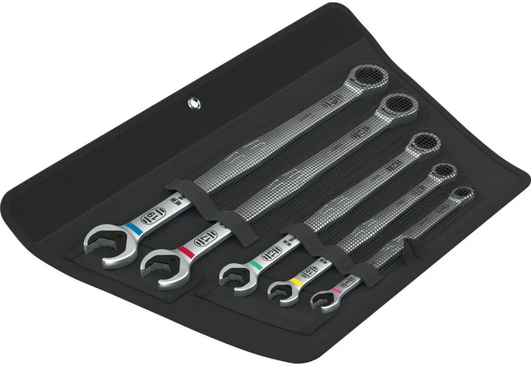 Wera 05020380001 6007 Joker Ringsteeksleutelset 5-delig 8-19mm